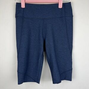 Outdoor Voices Navy Double Time 10" Bike Shorts Womens Size: S